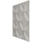 Ekena Millwork 19 5/8in. W x 19 5/8in. H Wallflower EnduraWall Decorative 3D Wall Panel Covers 2.67 Sq. Ft. WP20X20WAGHC - alternate 3